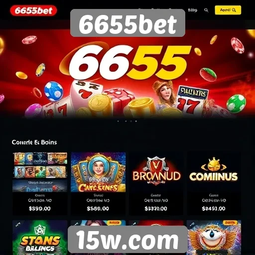 Promoções exclusivas disponíveis no site 6655bet