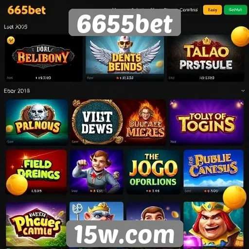 Comparativo de jogos populares disponíveis em 6655bet